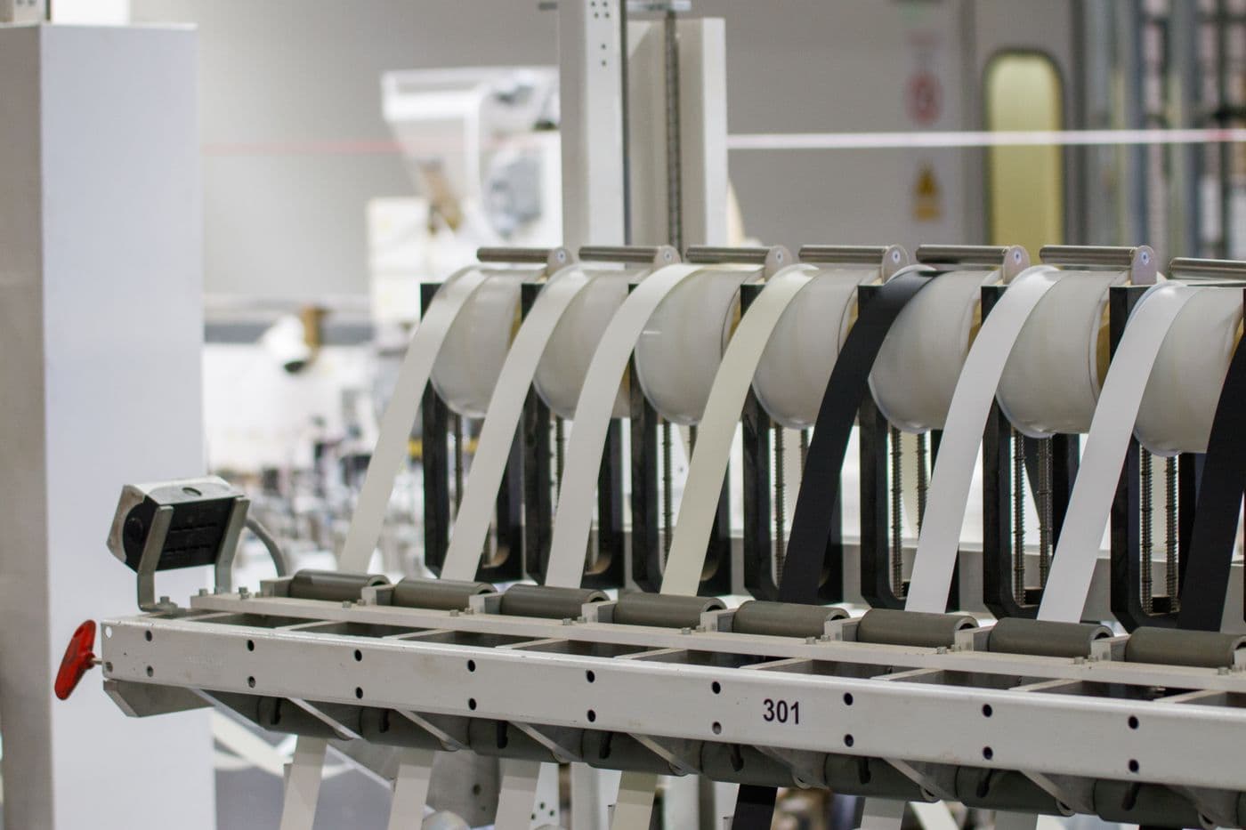 Ligne de production automatisée dans une usine manufacturière